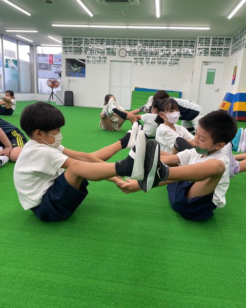 仲良くペア体操