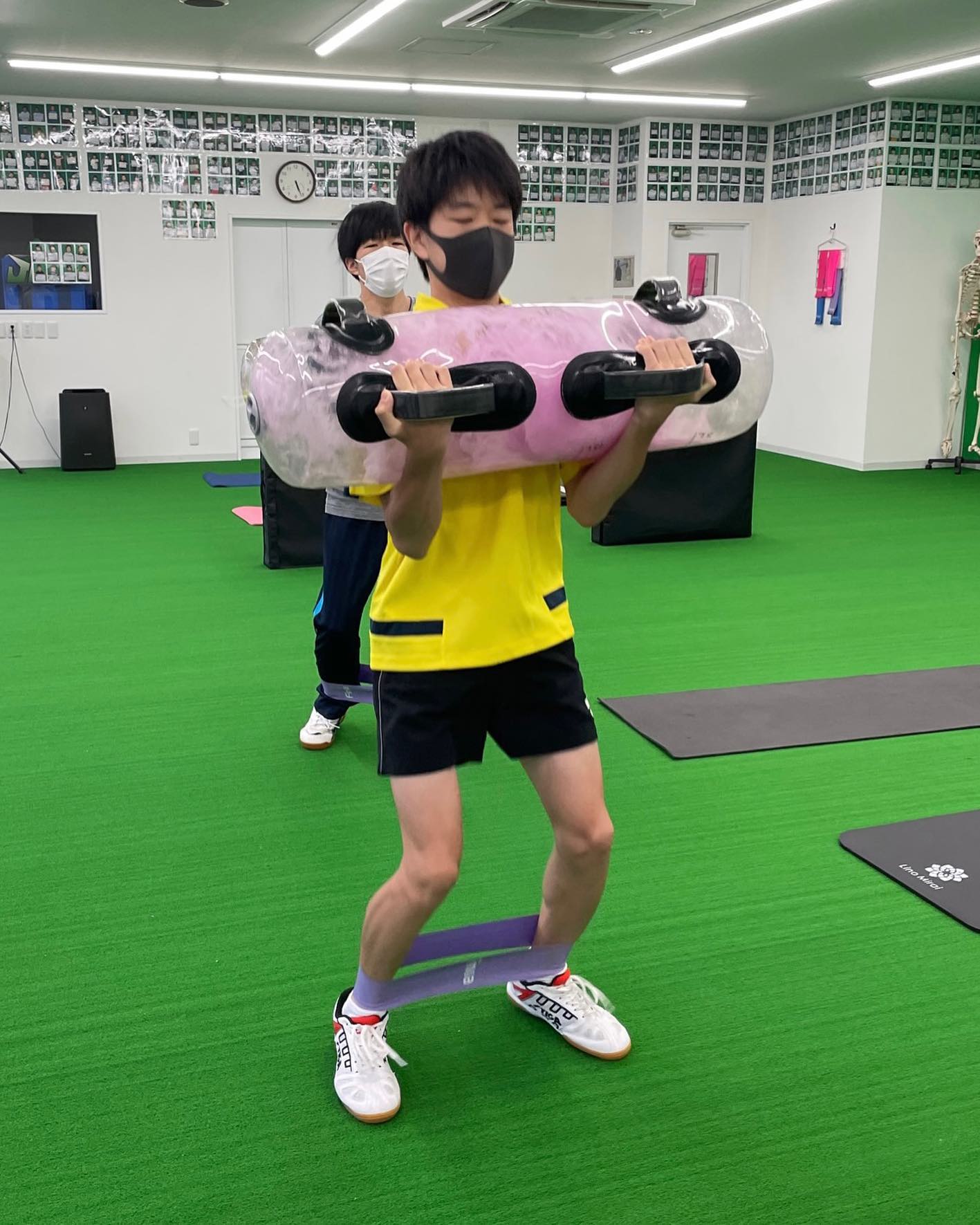 ウォーターバッグでトレーニング✊🏻