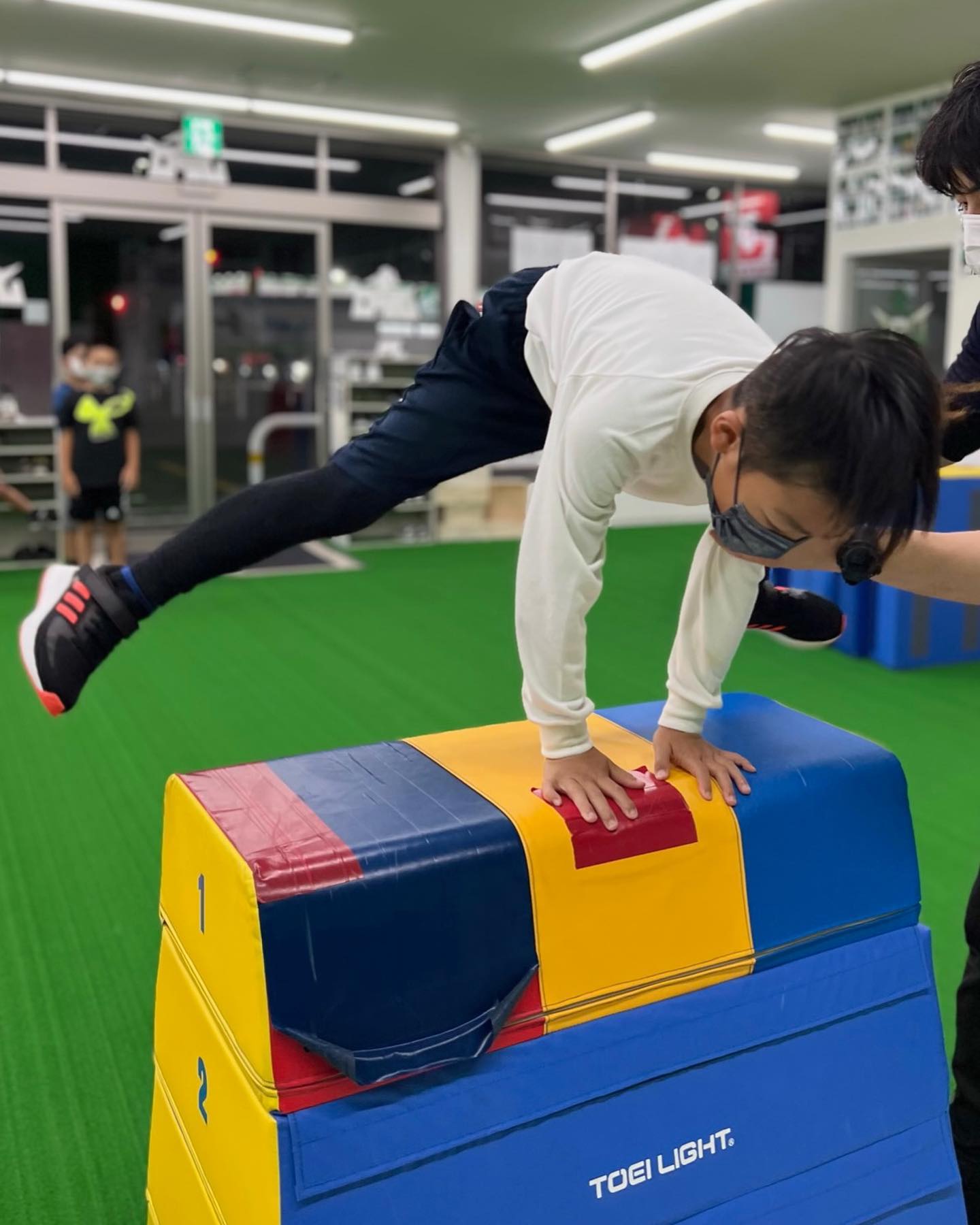 お尻の位置が高くなりました！