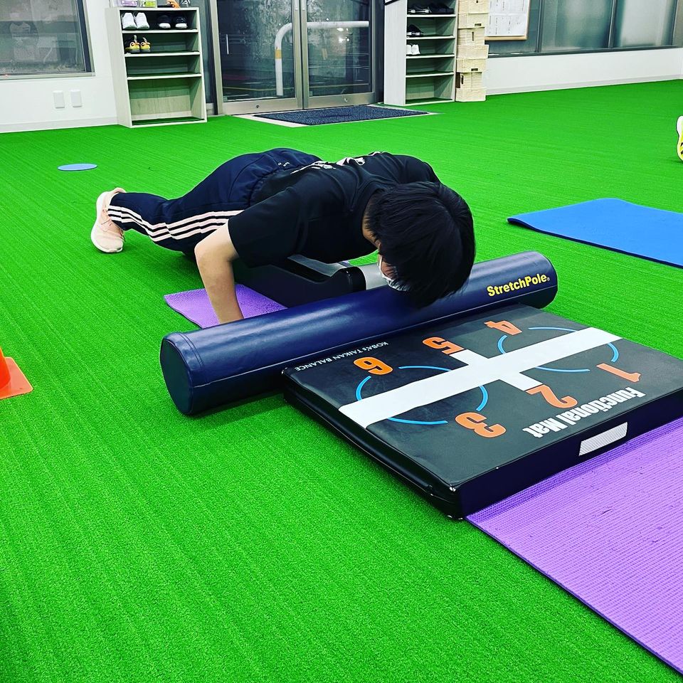 フィジカルテスト中