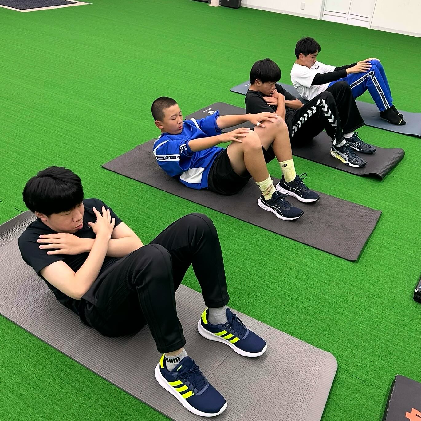 頑張る中高生！