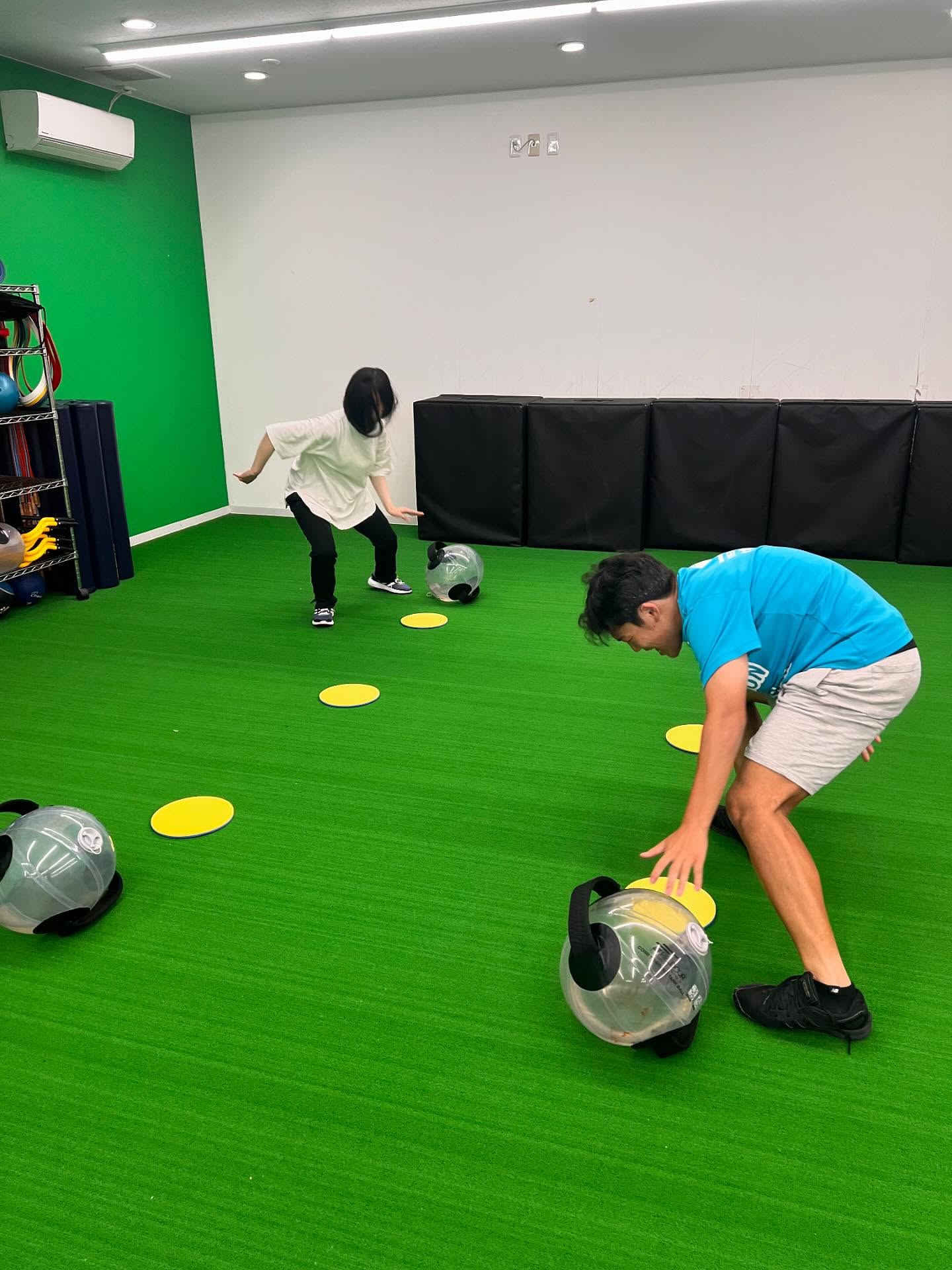 学校、部活、塾と忙しい中で体幹も手を抜かず 頑張ってて偉い