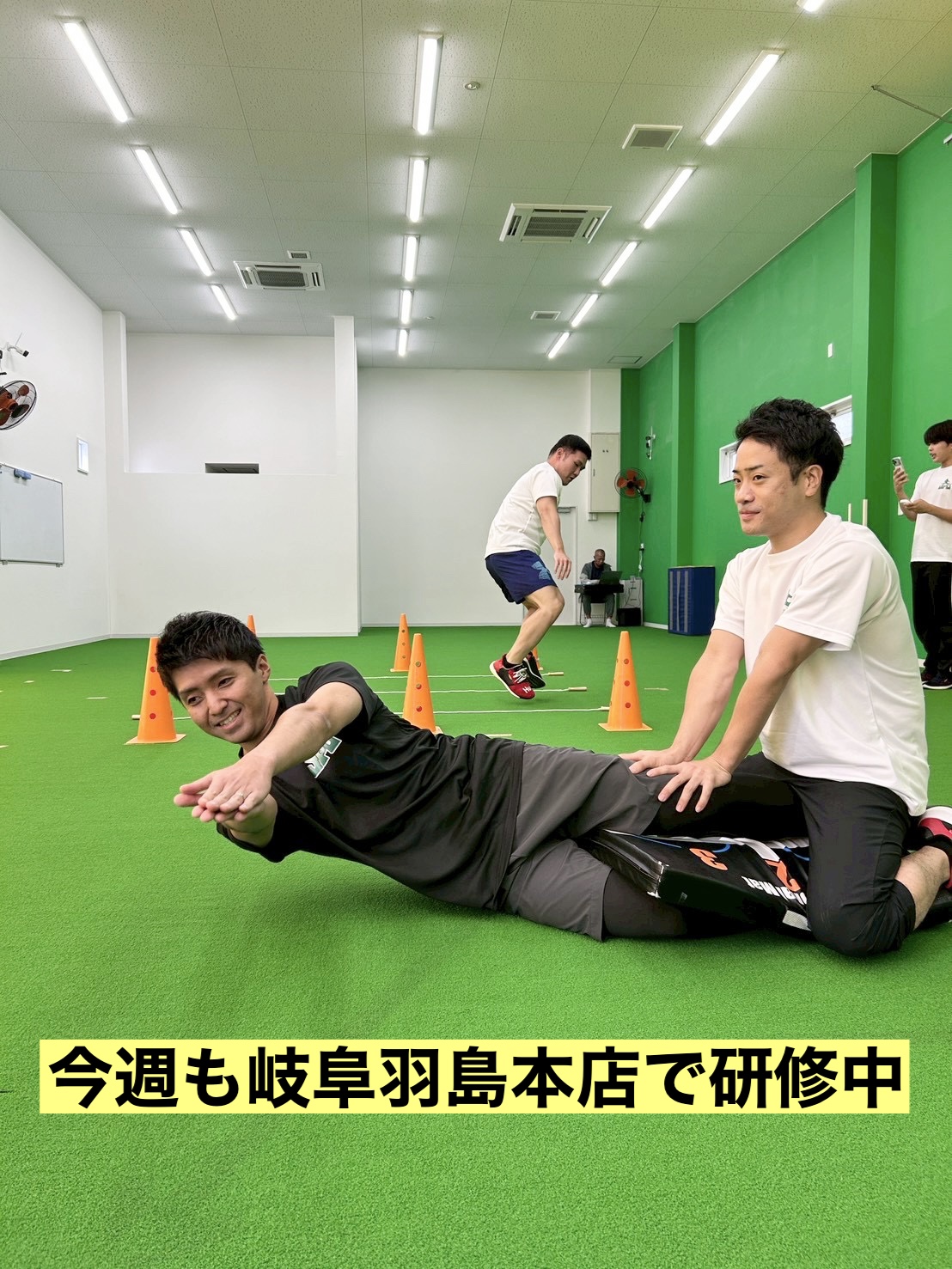 松山石井店スタッフ本部研修中②！！