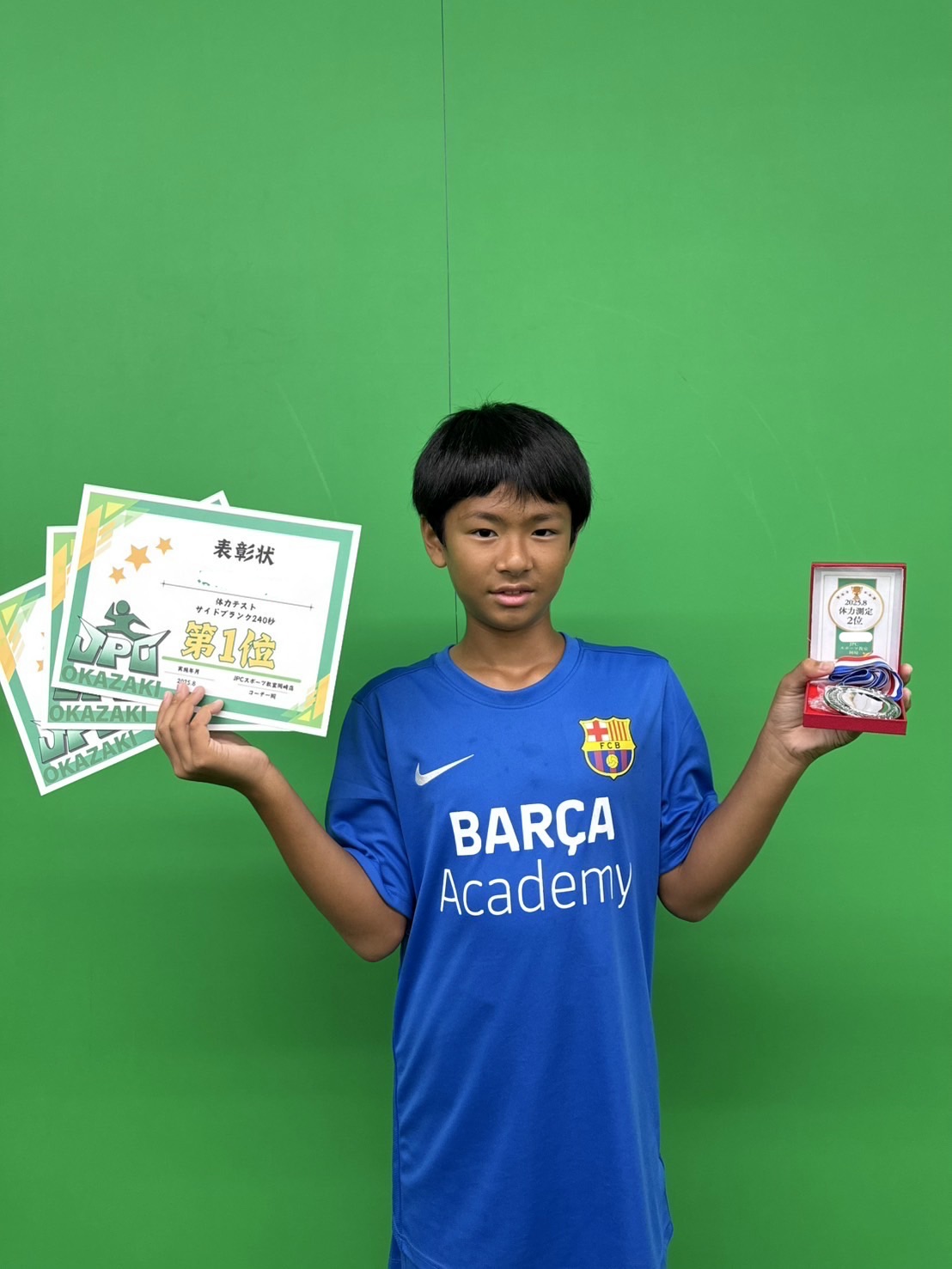 ★体力テスト★体幹トレーニングラス