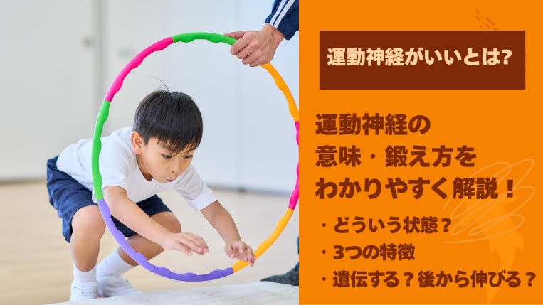 運動神経がいいとはどういうこと？意味・鍛え方をわかりやすく解説！