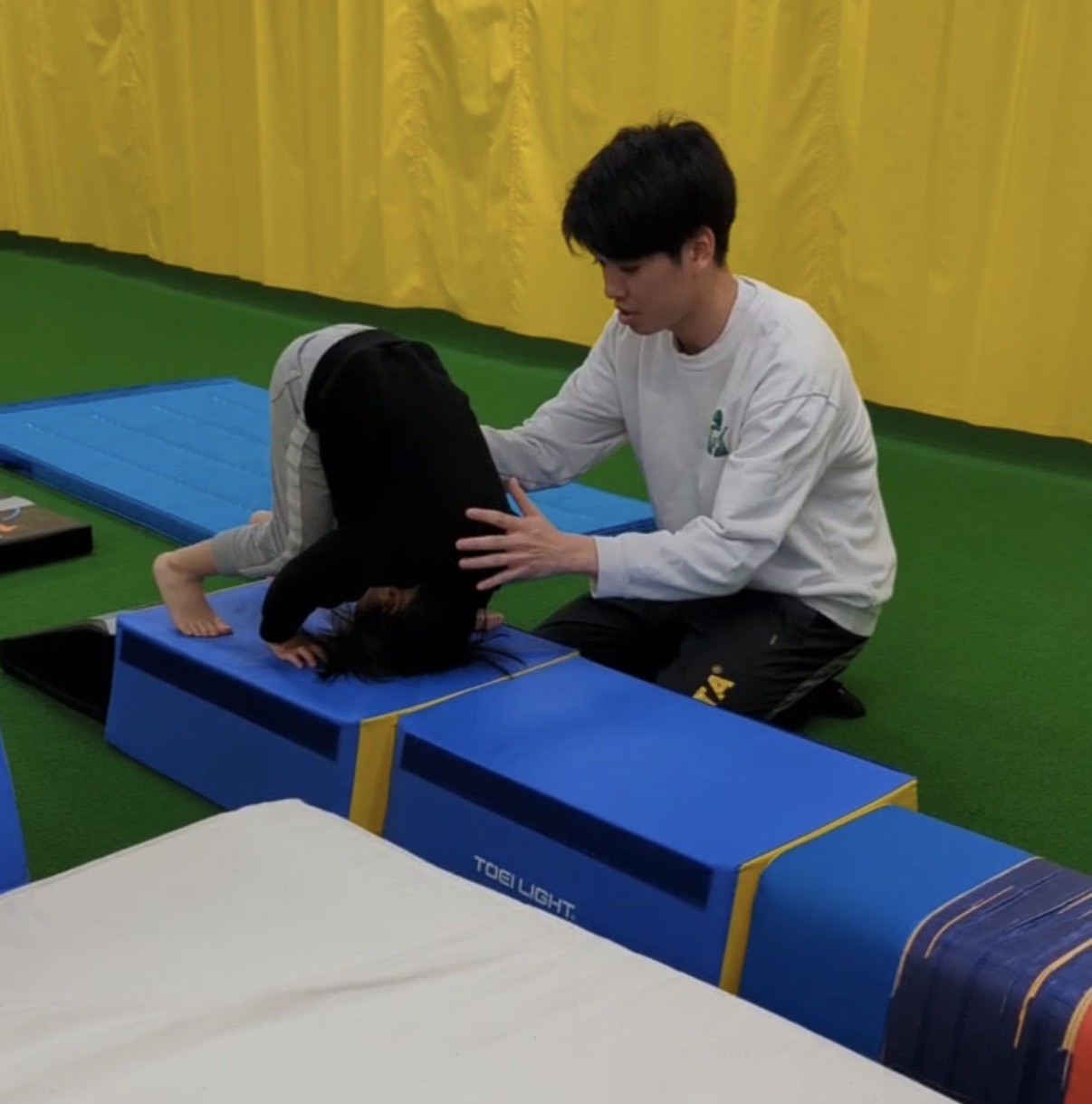 さとうこーちのれっすん(金2)跳び箱検定✨️