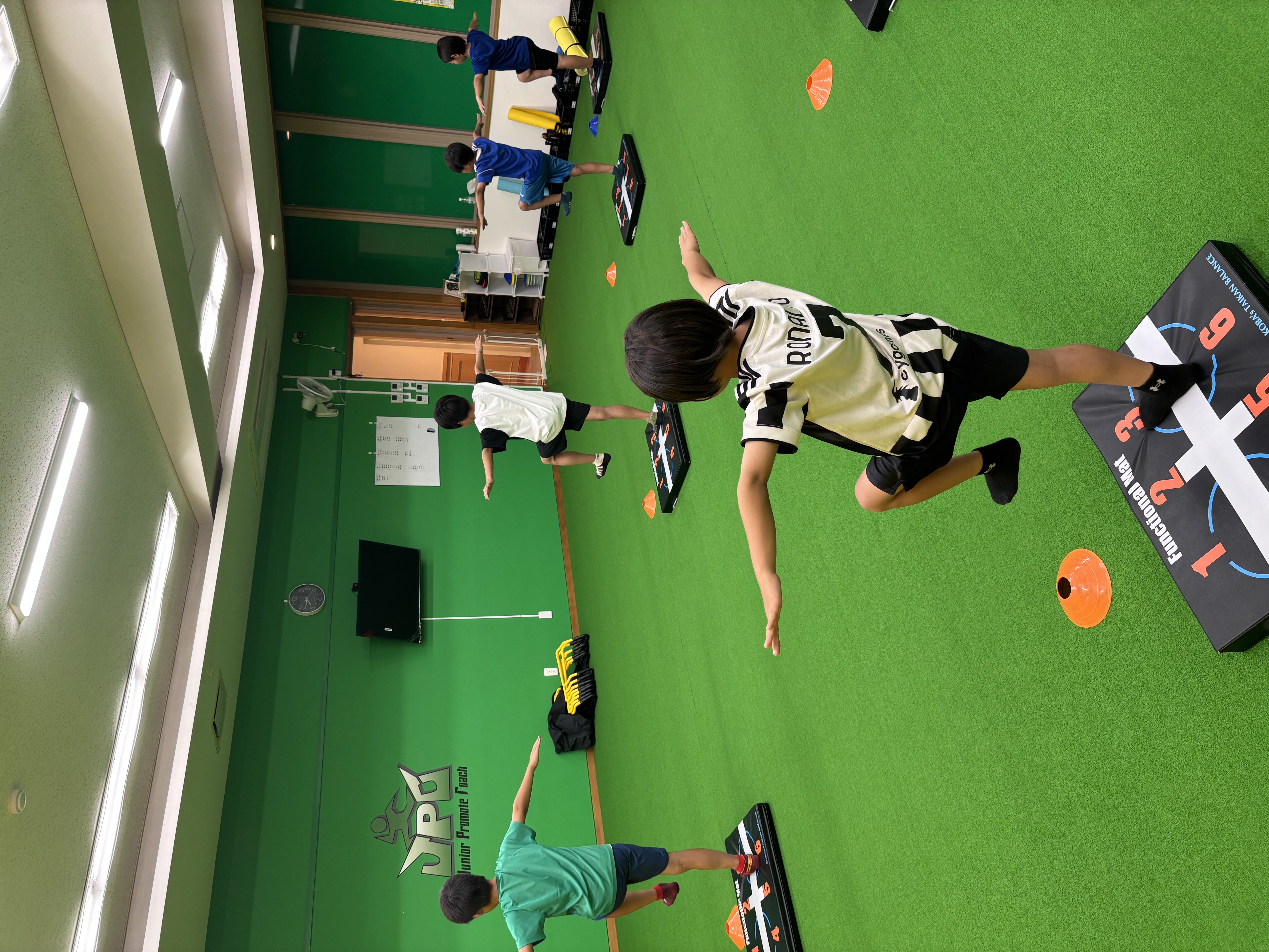 ある日の【体幹トレーニングクラス】1時間の授業内容について