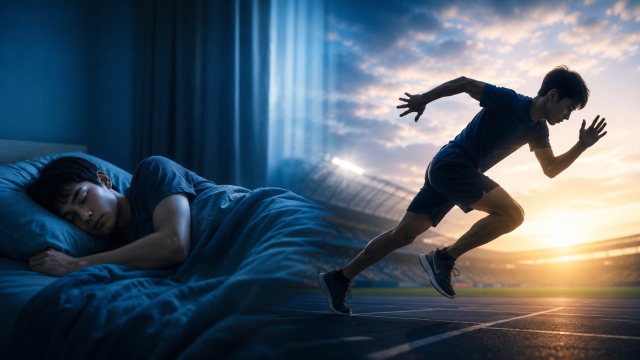 スポーツを頑張る人ほど見直すべき「睡眠」の秘密！！
