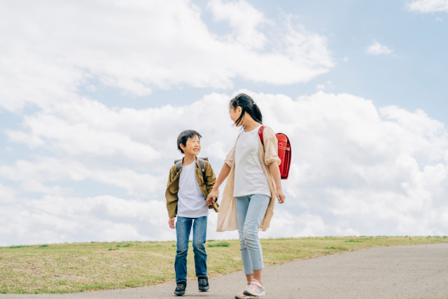 小学生のふたり