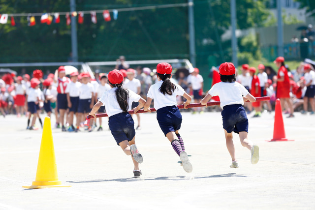 運動会の種目の台風の目