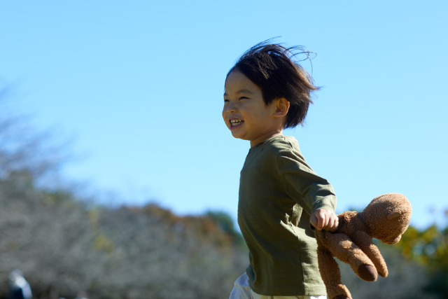駆ける子ども